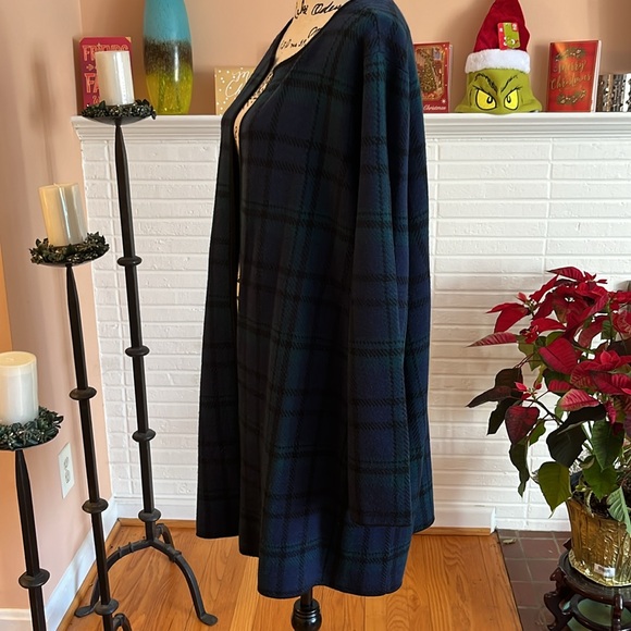 Vintage Talbot’s Women Plaid Cardigan - Picture 5 of 9